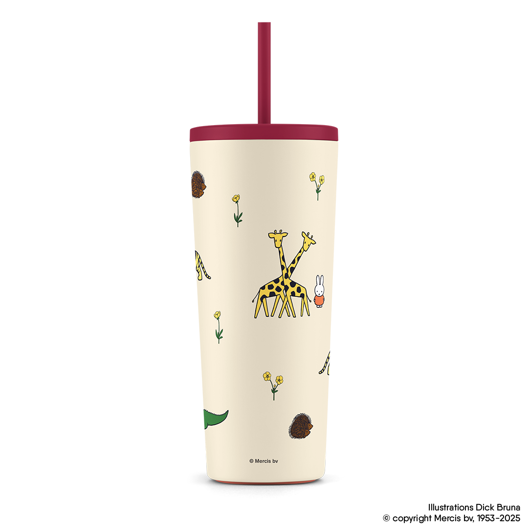 Miffy Sense Straw แก้วเก็บความร้อน-เย็น