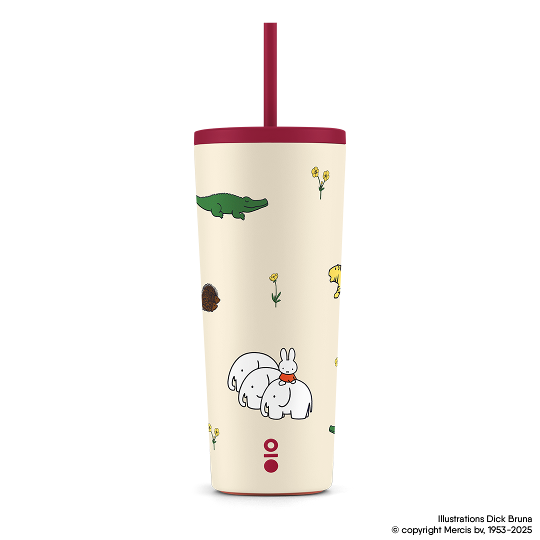 Miffy Sense Straw แก้วเก็บความร้อน-เย็น
