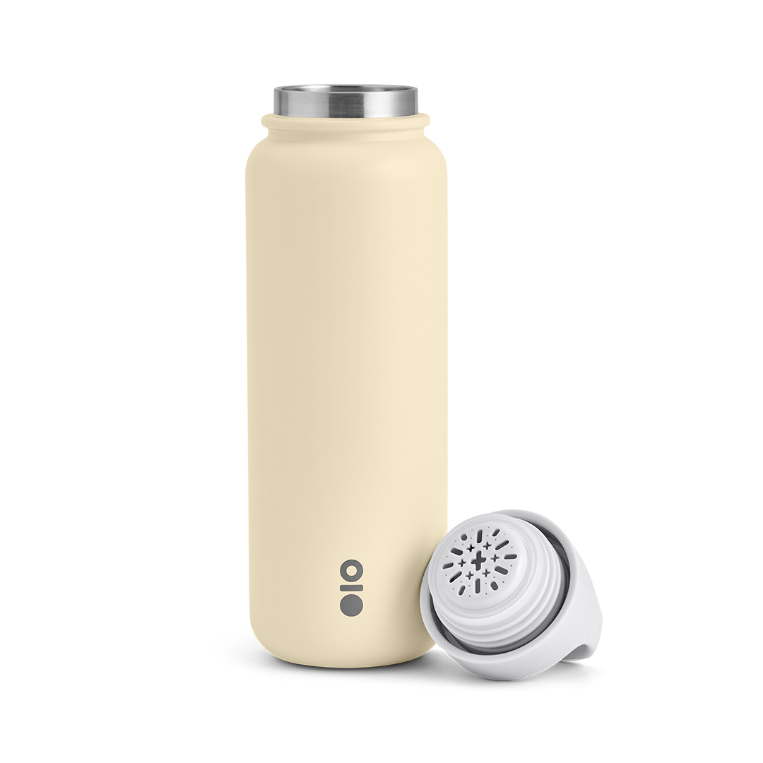 Cozy Linen Bubble Bottle Move กระบอกน้ำเก็บความร้อน-เย็น