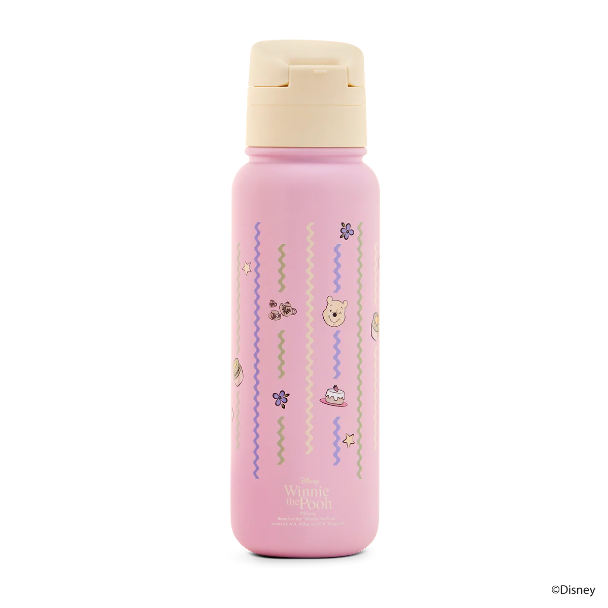 Little Joy With Pooh Bubble Bottle Travel Large กระบอกเก็บความเย็น - ร้อน